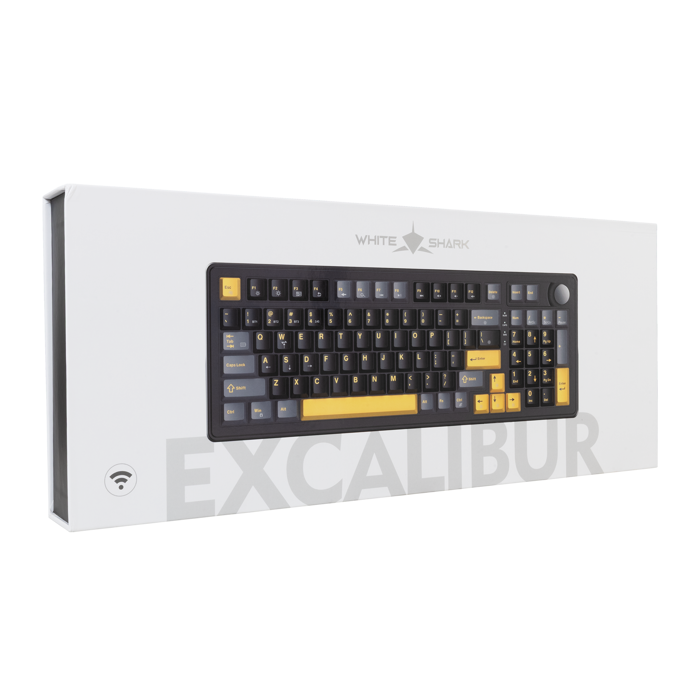 WHITE SHARK PREMIUM LINIJA tipkovnica GK-007151 EXCALIBUR crna US
