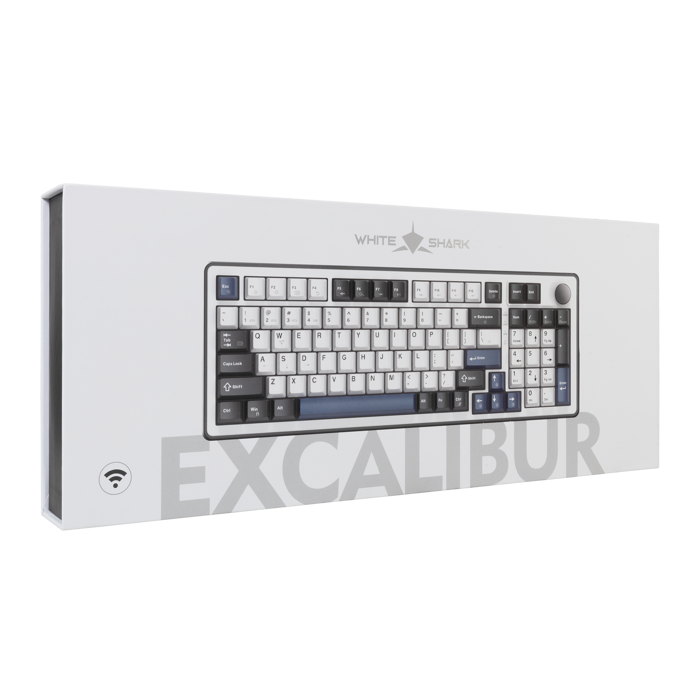 WHITE SHARK PREMIUM LINIJA tipkovnica GK-007251 EXCALIBUR bijela US