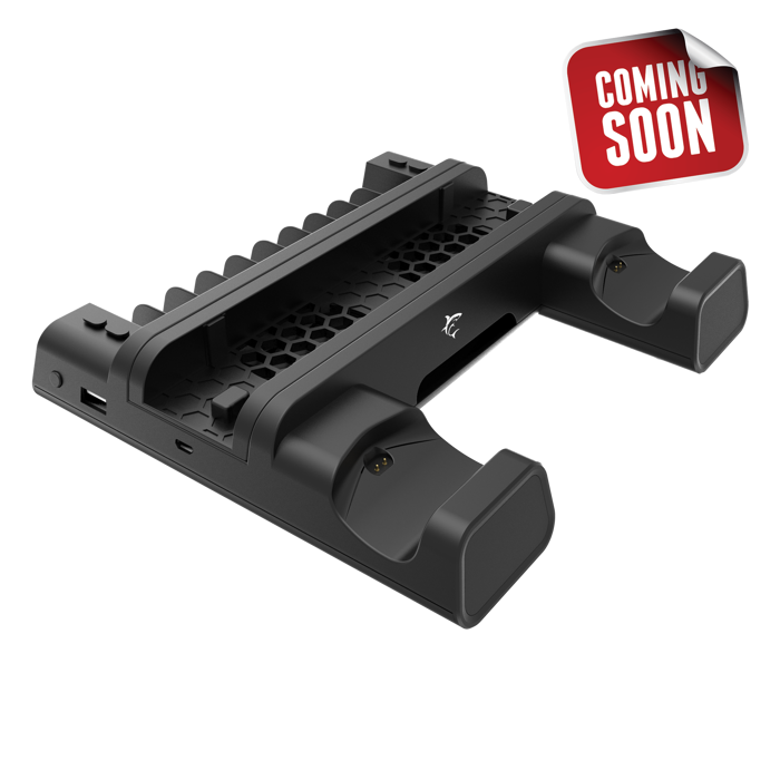WHITE SHARK PS4 hladnjak + 2 stalak za punjenje PS4-19076 CUTMAN crni