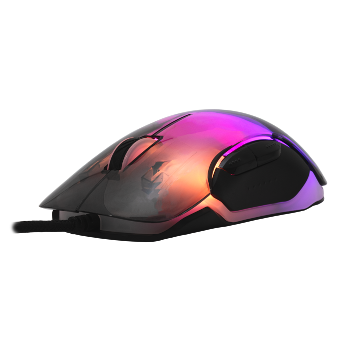 WHITE SHARK RGB gaming miš GM-5017 MORDRED crni 12.800dpi