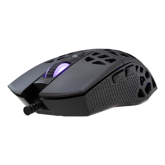 WHITE SHARK RGB gaming miš GM-5018 CARADOC 7.200dpi crni