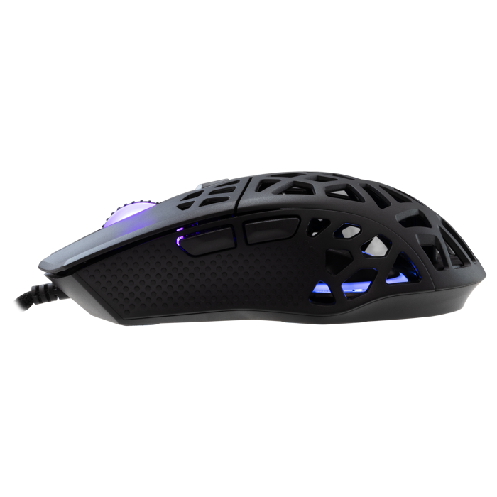 WHITE SHARK RGB gaming miš GM-5018 CARADOC 7.200dpi crni