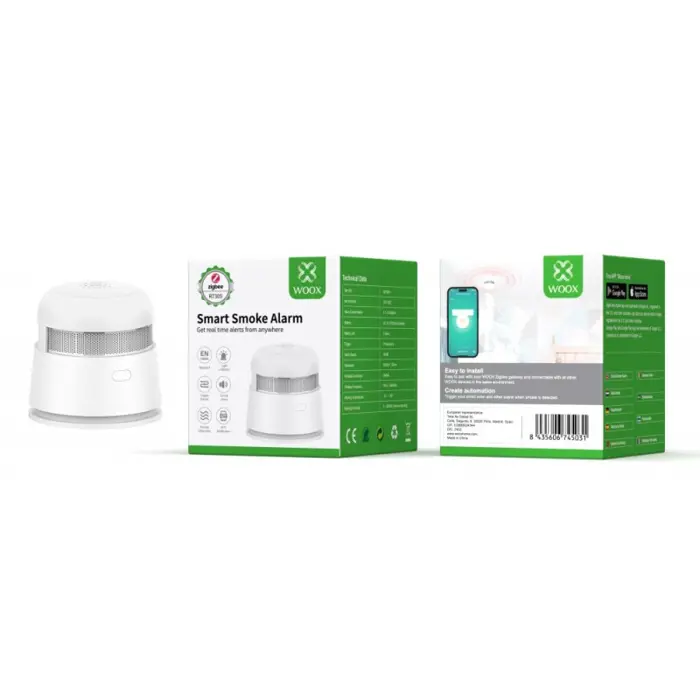 WOOX WiFi Smoke Sensor Alarm