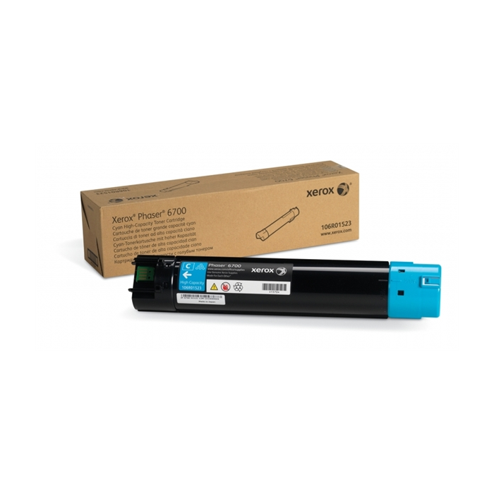 Xerox toner high capacity cyan 12k copies for phaser 6700