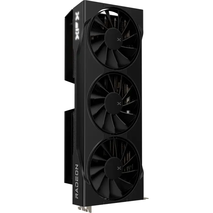 XFX Radeon RX 9070 XT Swift, graphics card black, RDNA4, GDDR6, 3x DisplayPort, 1x HDMI 2.1