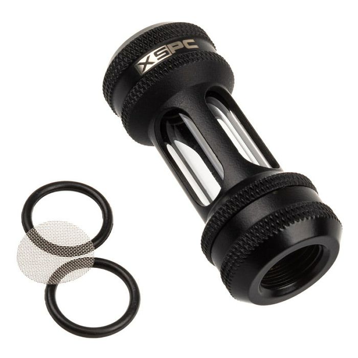 XSPC Inline Filter G1/4 inch - matt black