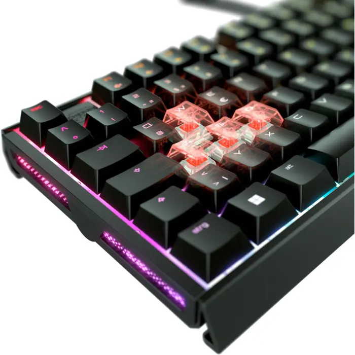 XTRFY MX 3.1 (black, DE layout, Cherry MX2A Red)