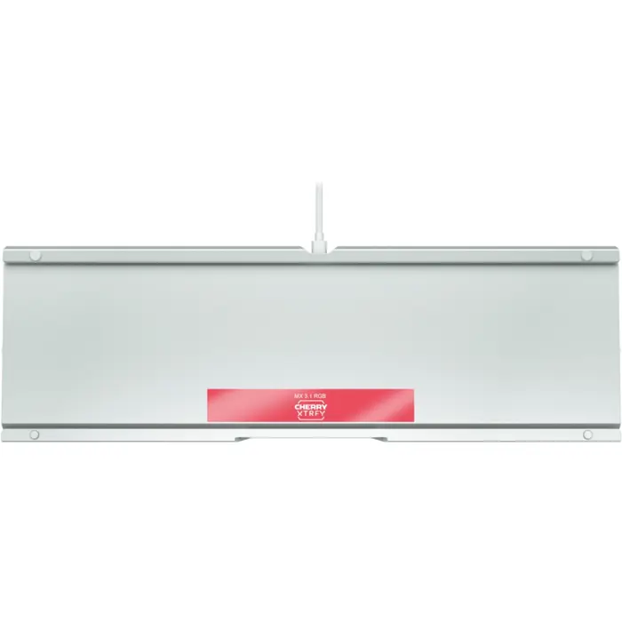 XTRFY MX 3.1 (white/silver, DE layout, Cherry MX2A Red)