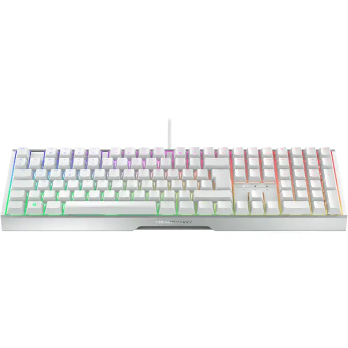 XTRFY MX 3.1 (white/silver, DE layout, Cherry MX2A Red)