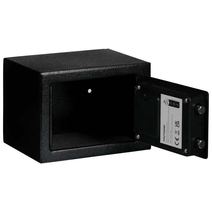 Yale YSV/170/DB2 Free Standing Safe 3.8 l Steel Black