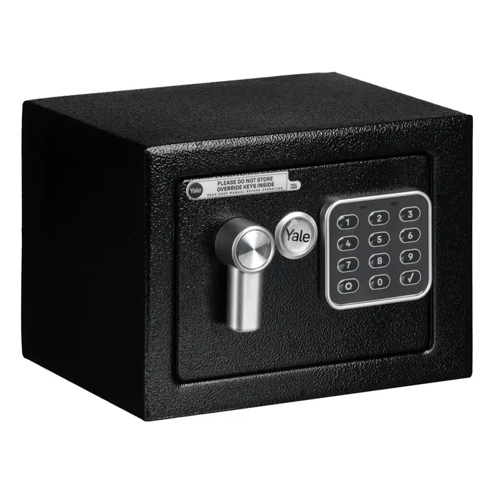 Yale YSV/170/DB2 Free Standing Safe 3.8 l Steel Black