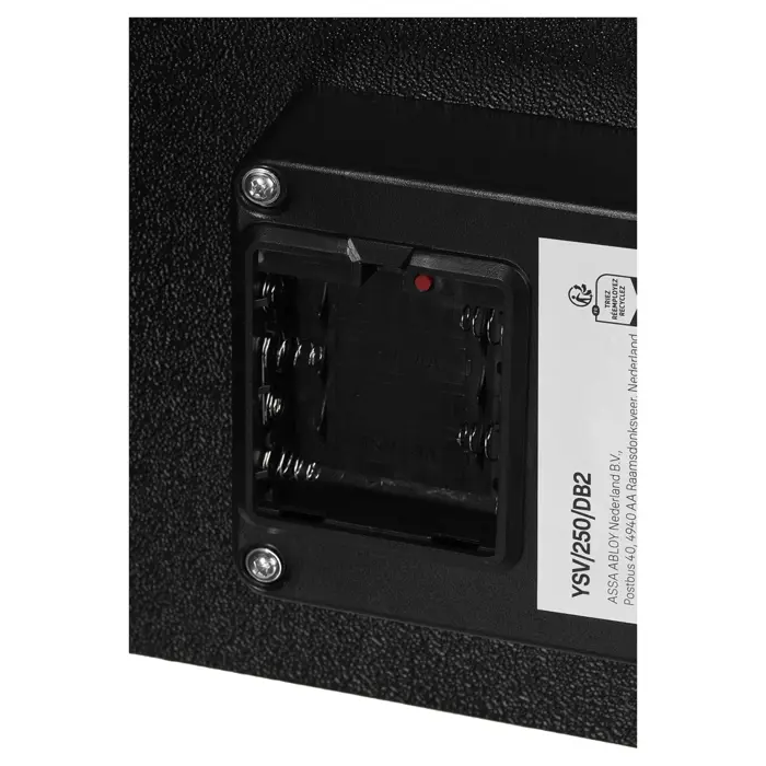 Yale YSV/250/DB2 Free Standing Safe 16.3 l Steel Black