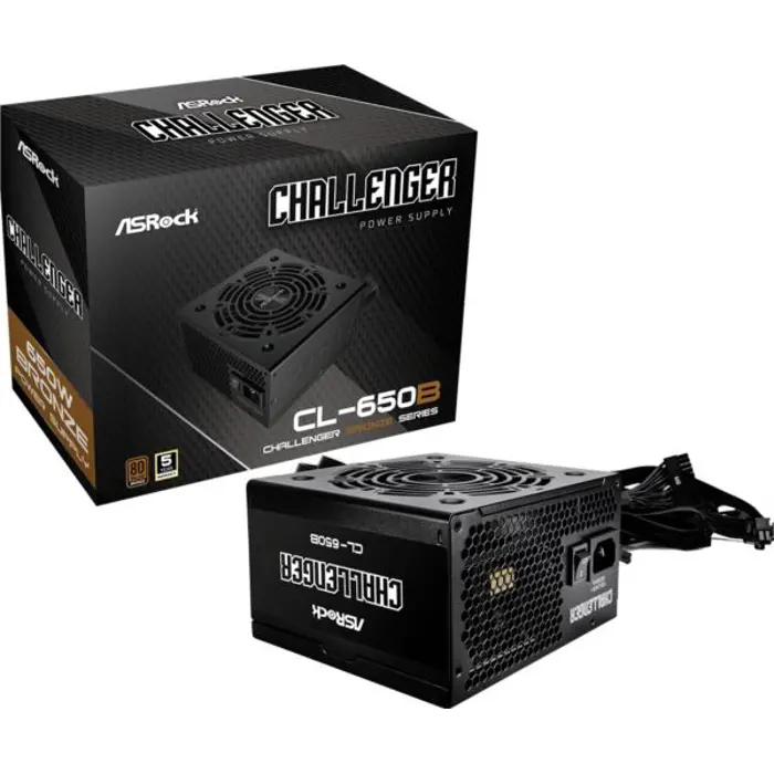 Napajanje ASRock CHALLENGER 650W 80 Plus Bronze