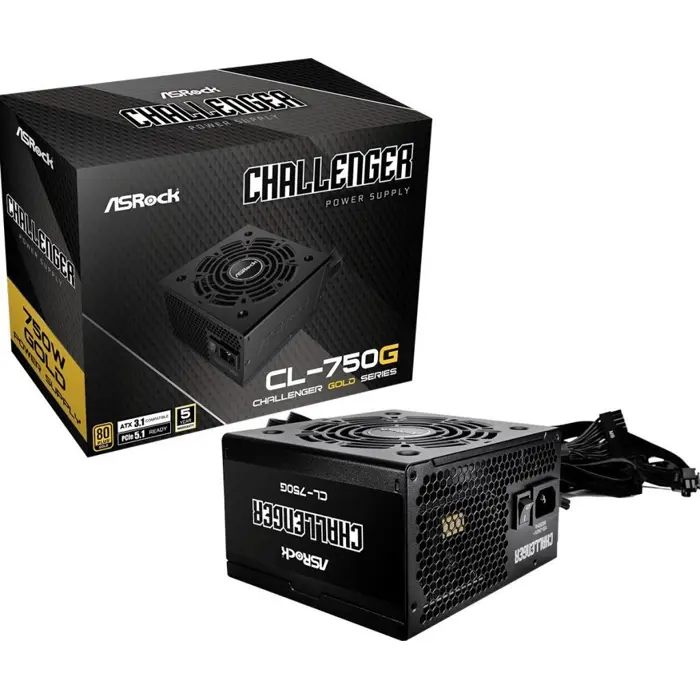 Napajanje ASRock CHALLENGER 750W 80 Plus Gold