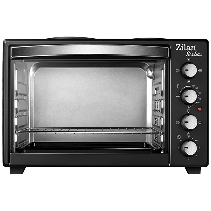 Zilan Mini pećnica, 2 grijače ploče, 45 l, 3200 W, crna - ZLN2935