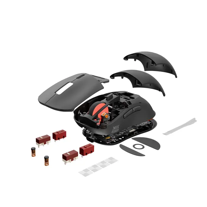 Zircon XIII Custom | Wireless | Gaming Mouse | 2.4 GHz, USB | Black