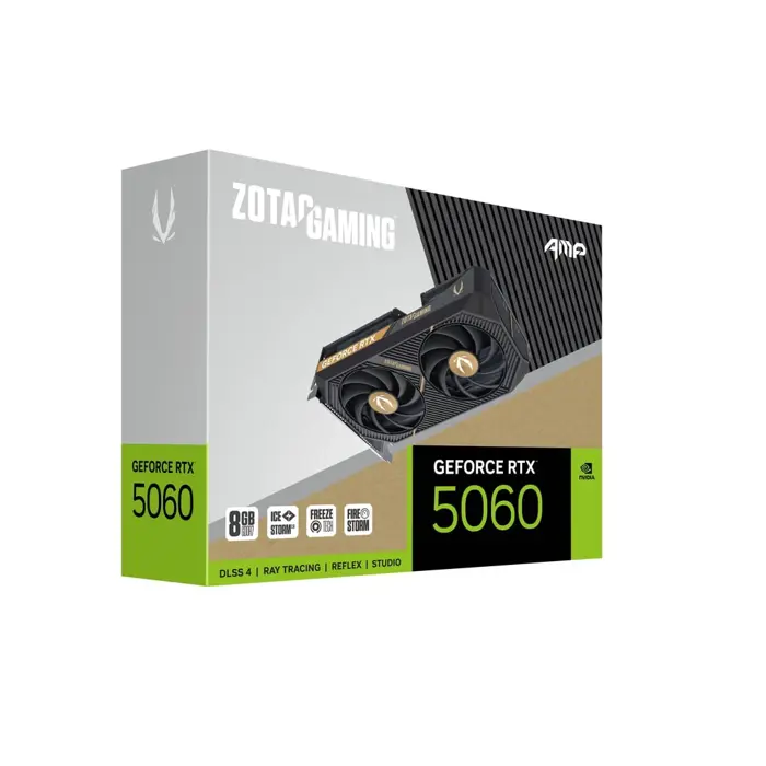 ZOTAC GAMING GeForce RTX 5060 AMP, 8192 MB GDDR7-ZT-B50600F-10M