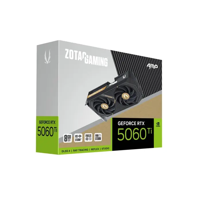 ZOTAC GAMING GeForce RTX 5060 Ti AMP, 8192 MB GDDR7-ZT-B50610F-10M