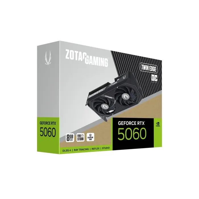 ZOTAC GAMING GeForce RTX 5060 Twin Edge OC, 8192 MB GDDR7-ZT-B50600H-10M