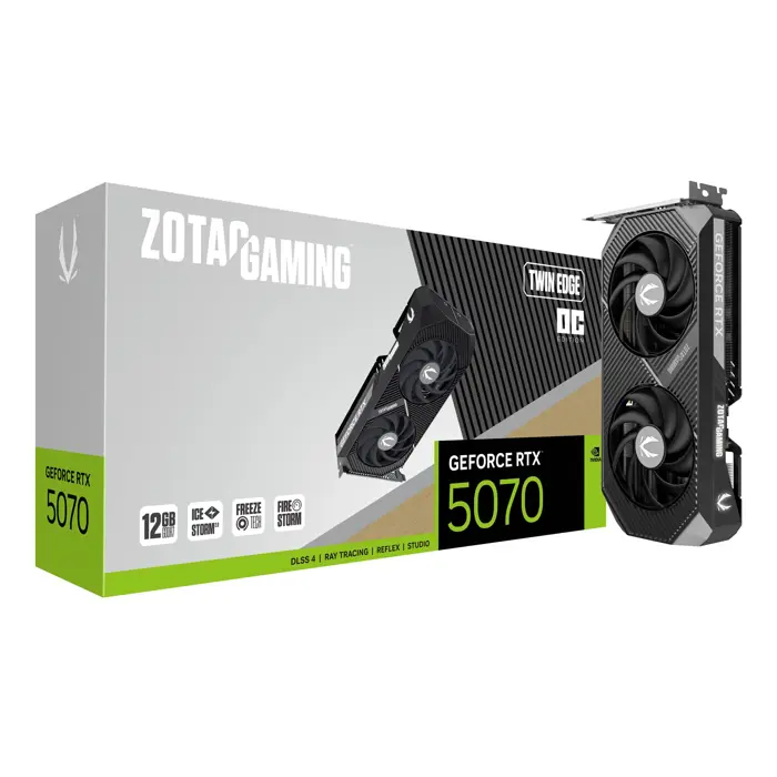 ZOTAC GAMING GeForce RTX 5070 Twin Edge OC 12GB