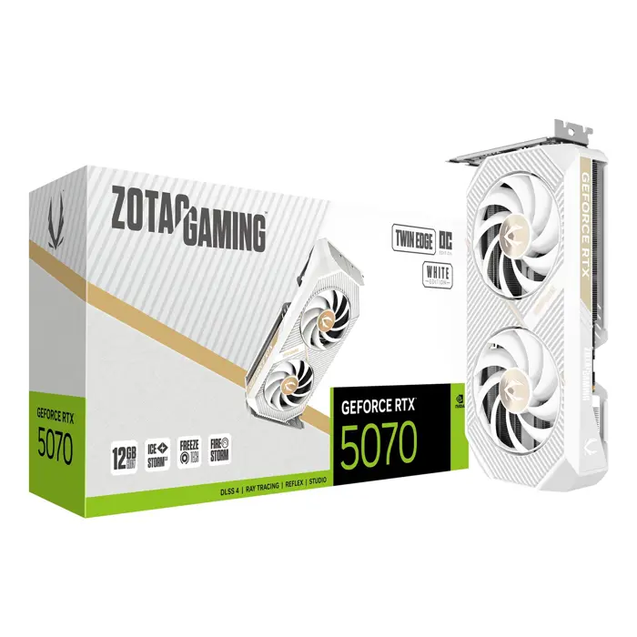 Zotac GAMING GeForce RTX 5070 Twin Edge OC NVIDIA 12 GB GDDR7
